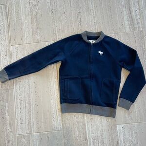 Abercrombie Kids Dark Blue Jacket with Gray Trim